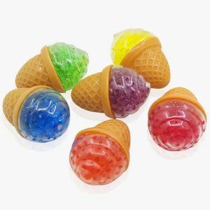 Stress Ball Jelly Beads Balls Squishy Toy